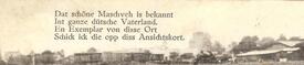 1909 Wilster - Bahnstrecke in Richtung Brunsbüttel