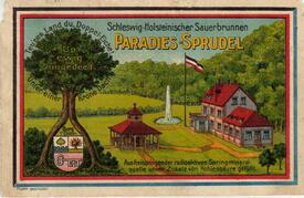 1926 Mineralquelle Paradiessprudel im Paradiestal