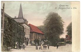 1905 St. Margarethen - Kirche, Kirchhof, Poststraße