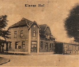 1918 Kleve - Gasthof Klever Hof