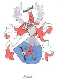 Wappen der Familie Haack aus der Wilstermarsch