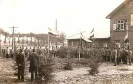 1930 Einweihung des Schützenhauses an der Allee in der Stadt Wilster
