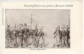 Altonaer Jugendwehr - Feier der Schleswig-Holsteinischen Erhebung der Jahre 1848 – 1851