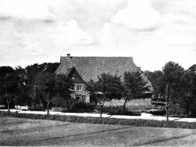 1925 Bauernhaus in der Kirchducht von St. Margarethen in der Wilstermarsch