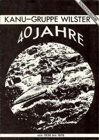 1976 Jubiläumsschrift 40 Jahre Kanu-Gruppe Wilster