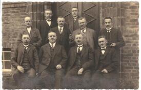 1928 Vorstand der Genossenschafts Meierei Wilster