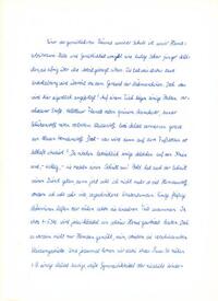 1954 Bericht der Schülerin Ottraut Littwin über die Jugend-Rotkreuz Nähstube an der Mittelschule Wilster