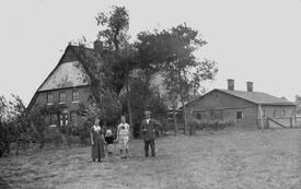 1925 Gehöft Möller in Brokreihe Ecklak in der Wilstermarsch