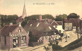 1907 St. Margarethen an der Elbe - Dorfstraße