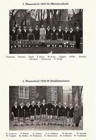 Meisterschaft 1933/34 und Staffelmeister 1938/39