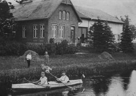 1930 Kanuten auf der Wilsterau im Bereich Oberstenwehr