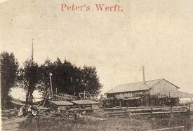 1903 Wewelsfleth - Peters Werft