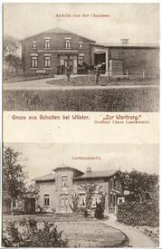 1907 Gastwirtschaft „Zur Wartburg“ in Schotten, Gemeinde Nortorf in der Wilstermarsch