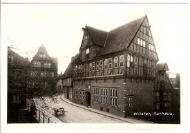 1920 Marktstraße - die heutige Op de Göten in der Stadt Wilster
