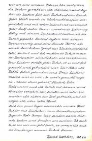 1955 Bericht des Schülers Bernd Wohlers über die Weihnachtsaktion an der Mittelschule Wilster