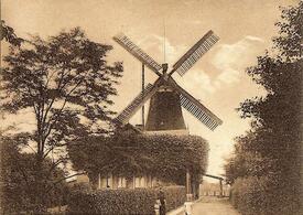 1906 Kornwindmühle in Wewelsfleth in der Wilstermarsch