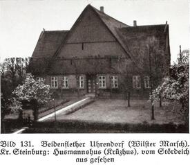 1937 Bauernhaus - Husmannshuus - in Beidenflether Uhrendorf