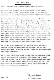 1976 Jubiläumsschrift 40 Jahre Kanu-Gruppe Wilster