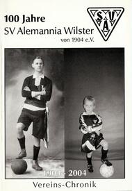 Titelblatt der Chronik des SV Alemannia Wilster