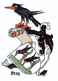 Wappen der Familie Krey aus der Wilstermarsch
