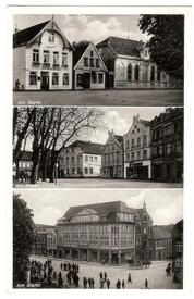 1930 Markt, Op de Göten in der Stadt Wilster