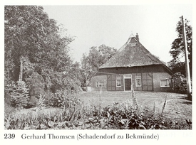 1980 Gehöft Schadendorf an der Bekau in der Gemeinde Bekmünde