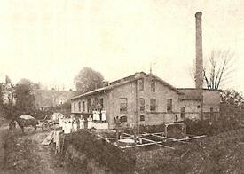 1898 Dampfmolkerei und Fettkäserei (Meierei) Albert Siemen in St. Margarethen