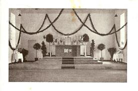 1951 Katholische Heilig-Geist-Kirche an der Neue Burger Straße in der Stadt Wilster