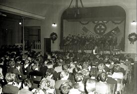 1953 Big-Band der US Armee beim Jubiläum 75 Jahre DRK Wilster