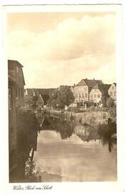 1942 Blick von der Schottbrücke auf die Wilsterau