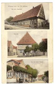 1865 Altes Gasthaus, Pastorat, Alte Wache in der Stadt Wilster