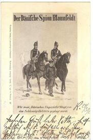 1864 Festnahme des Dänischen Hardevogt Blaunfeldt durch Preußisches Militär in Fleckeby