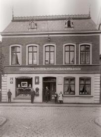 ca. 1925 obere Burgerstraße in der Stadt Wilster