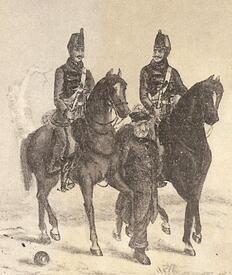 1864 Festnahme des Dänischen Hardevogt Blaunfeldt durch Preußisches Militär in Fleckeby