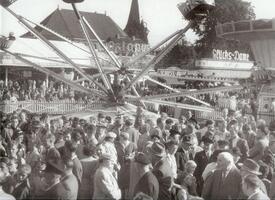 1955 Wilster Jahrmarkt auf dem Colosseum Platz