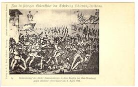 1848 Schleswig-Holsteinische Erhebung - 1848 Gefecht am 09.04.1848 bei Bov in Nord-Schleswig