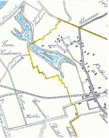 1912 Flachsee Brake in der Gemeinde Landscheide in der Wilstermarsch