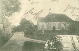 1900 Kirche St. Georg zu Krummendiek an der Bekau