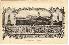 1914 Erinnerung an die Erstürmung der Düppeler schanzen im Schleswig-Holsteinischen Krieg am 18.04.1864 